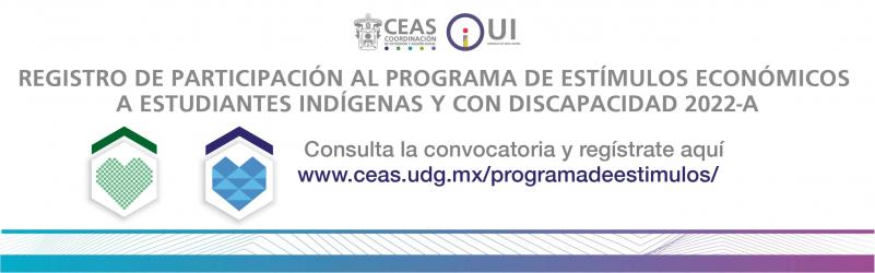 Programa de estímulos económicos a estudiantes indígenas y con discapacidad 2022 - A