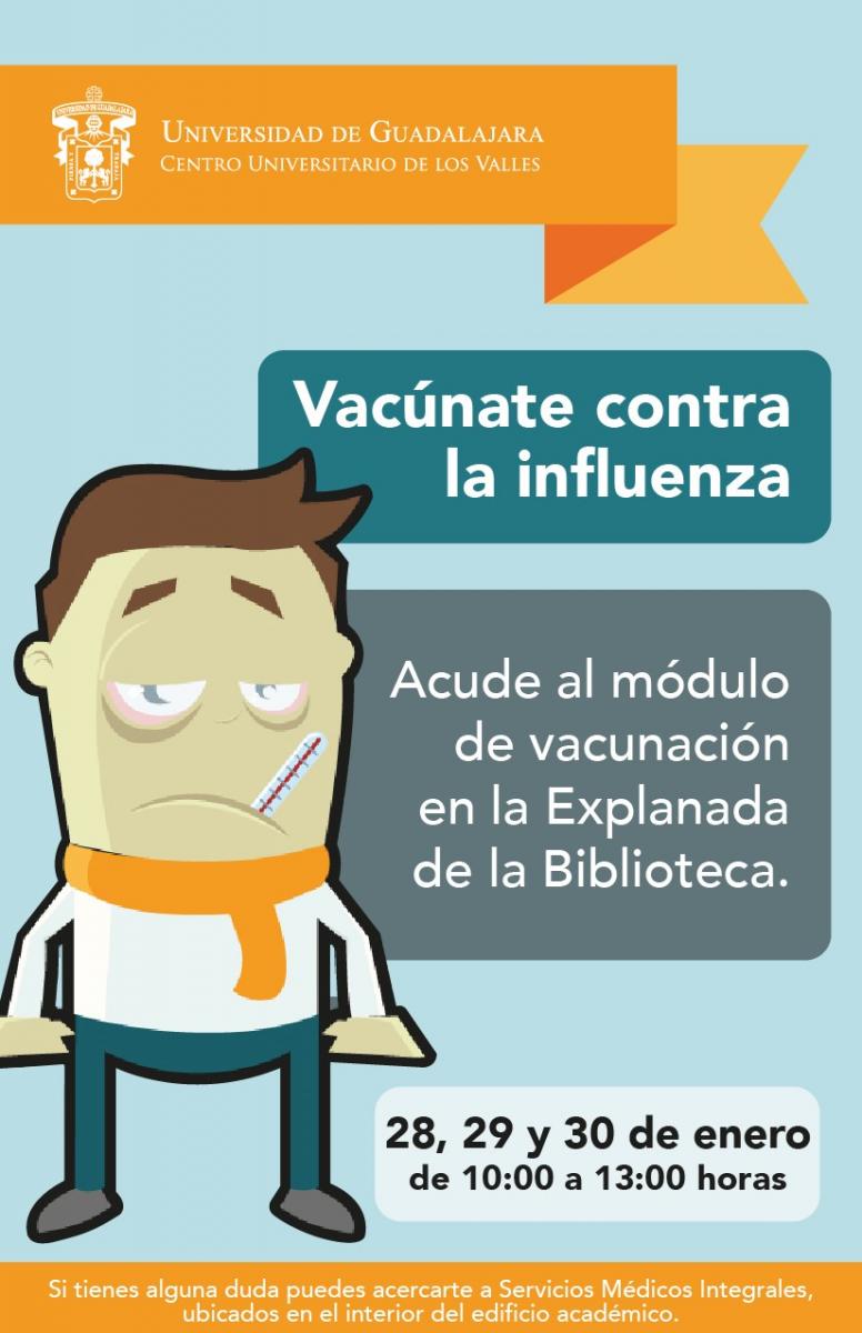 Campaña Vacunación Influenza Centro Universitario De Los Valles